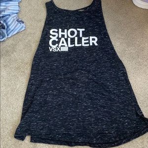 Brand New Victoria’s Secret Dark Gray Workout Tank